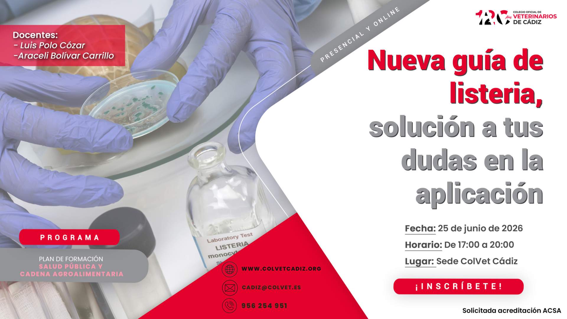Nueva guía de listeria, solución a tus dudas en la aplicación