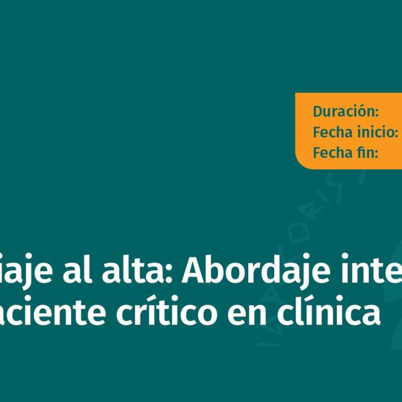 Del triatge a l'alta: abordatge integral del pacient crític en clínica