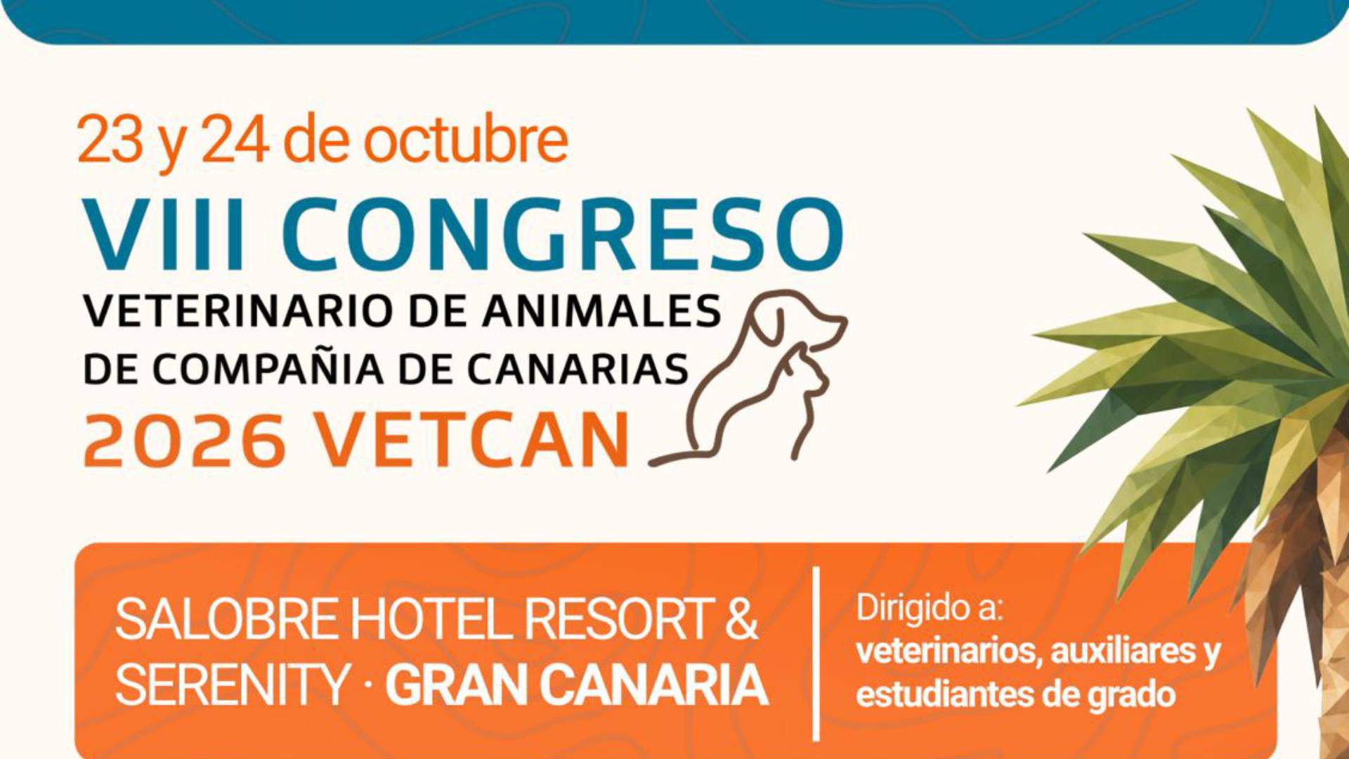 VIII Congreso Veterinario de Animales de Compañía de Canarias 2026