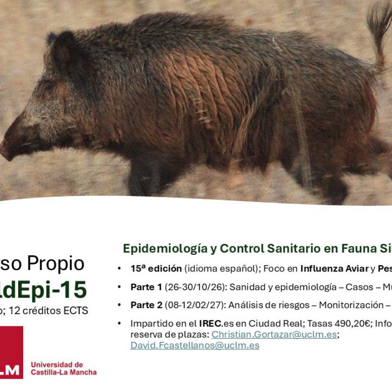 Epidemiología y Control de Enfermedades en Fauna Silvestre